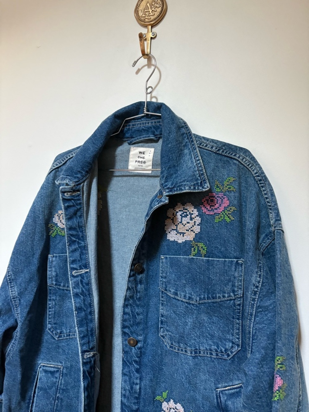 NWOT Free People We The Free Madison City Embroidered Jacket Size Medium - Picture 11 of 16